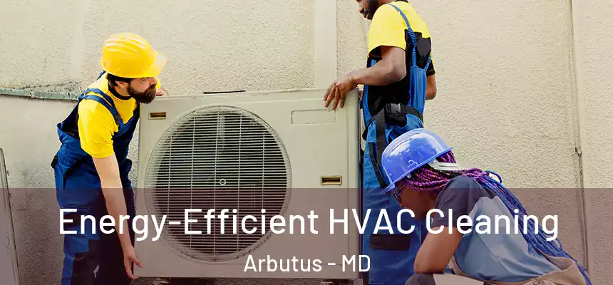  Energy-Efficient HVAC Cleaning Arbutus - MD